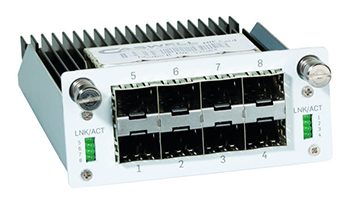 8 port GE SFP FleXi Port module