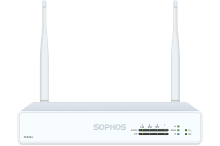Sophos XG 106w Wireless Front and Back View