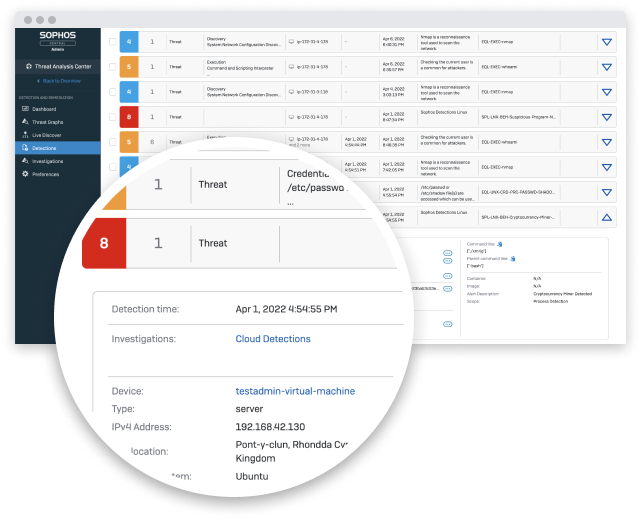 Cloud workload protection