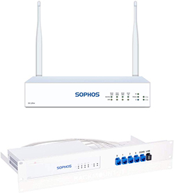 Sophos SG 105w Wireless Rev.3 Security Appliance Bundle with Rackmount Kit