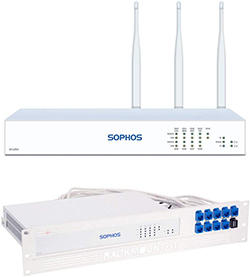 Sophos SG 125w Wireless Rev.3 Security Appliance Bundle with Rackmount Kit