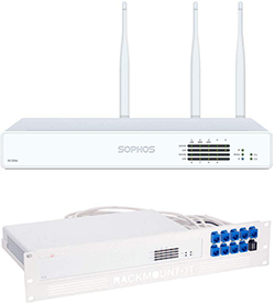 Sophos XG 135w Wireless Rev.3 Security Appliance Bundle with Rackmount Kit